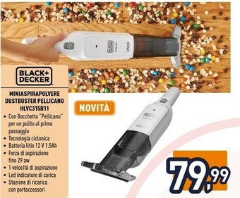 Unieuro Hlvc315b11 aspirapolvere senza filo bianco senza sacchetto offerta