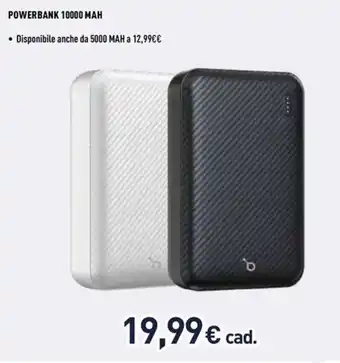 Unieuro Ioplee POWERBANK 10000 MAH offerta