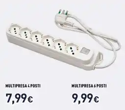 Unieuro Ioplee multipresa 4 posti offerta