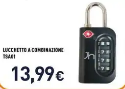 Unieuro Joiahome lucchetto a combinazione TSA01 offerta