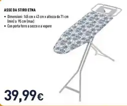 Unieuro JOIAHOME Asse da stiro etna offerta