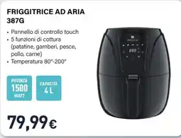 Unieuro Electroline Friggitrice ad aria 387G offerta