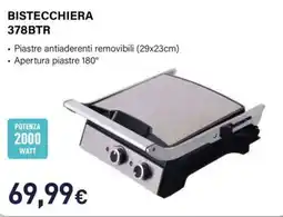 Unieuro Electroline Bistecchiera 378BTR offerta