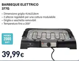 Unieuro Electroline Barbeque elettrico 377G offerta