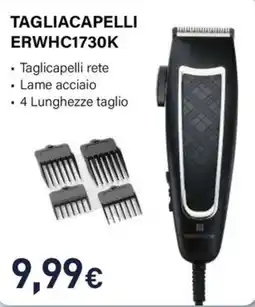 Unieuro Electroline tagliacapelli ERWHC1730K offerta