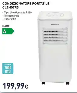 Unieuro Electroline condizionatore portatile CLEH07R5 offerta