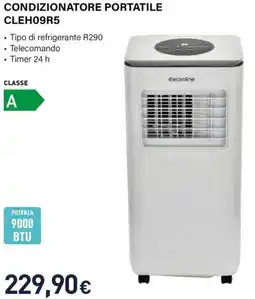 Unieuro Electroline condizionatore portatile CLEH09R5 offerta