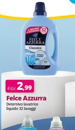 Acqua & Sapone Felce Azzurra Detersivo lavatrice liquido offerta
