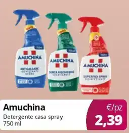 Acqua & Sapone Amuchina Detergente casa spray offerta