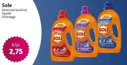 Acqua & Sapone Sole Detersivo lavatrice liquido offerta