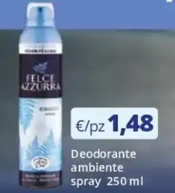 Acqua & Sapone FELCE AZZURRA Deodorante ambiente spray offerta