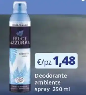 Acqua & Sapone FELCE AZZURRA Deodorante ambiente spray offerta