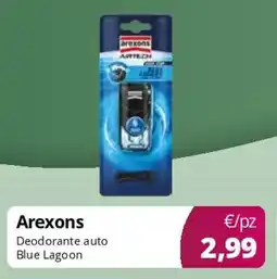 Acqua & Sapone Arexons Deodorante auto Blue Lagoon offerta