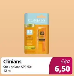 Acqua & Sapone Clinians Stick solare SPF 50+ offerta