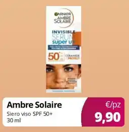 Acqua & Sapone Ambre Solaire Siero viso SPF 50+ offerta