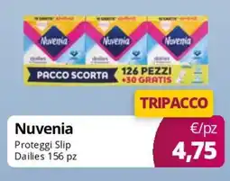 Acqua & Sapone Nuvenia Proteggi Slip Dailies 156 pz offerta