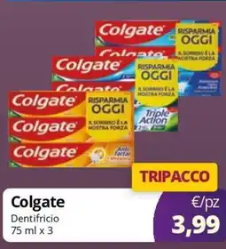 Acqua & Sapone Colgate Dentifricio offerta