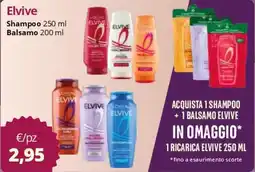 Acqua & Sapone Elvive Shampoo-Balsamo offerta