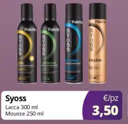 Acqua & Sapone Syoss Lacca-Mousse offerta