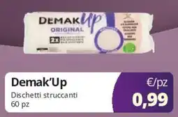 Acqua & Sapone Demak'Up Dischetti struccanti 60 pz offerta