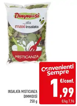 Conad Insalata misticanza DIMMIDISÌ offerta