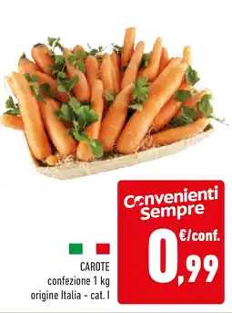 Conad Carote offerta