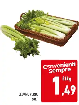Conad Sedano verde offerta