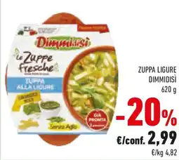 Conad Zuppa ligure DIMMIDISÌ offerta