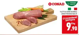 Conad Filetto di suino nazionale conad percorso qualità offerta