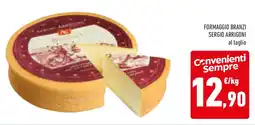 Conad Formaggio branzi sergio ARRIGONI offerta