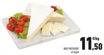 Conad Brie PRESIDENT offerta