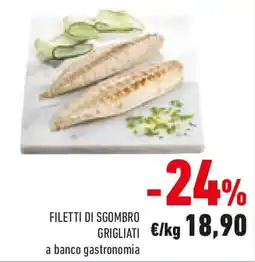 Conad Filetti di sgombro grigliati offerta