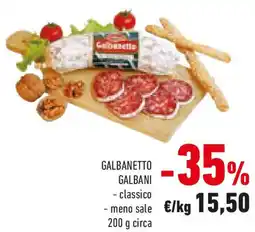 Conad Galbanetto GALBANI offerta