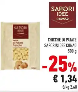 Conad Chicche di patate SAPORI&IDEE CONAD offerta