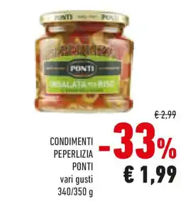 Conad Condimenti peperlizia PONTI offerta