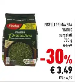 Conad Piselli primavera FINDUS offerta
