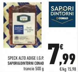 Conad Speck alto adige i.g.p. SAPORI&DINTORNI CONAD offerta