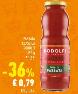Conad Passata classica RODOLFI offerta
