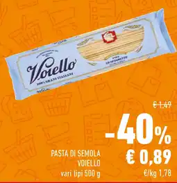 Conad Pasta di semola VOIELLO offerta