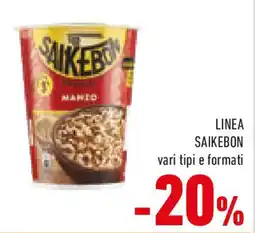 Conad Linea SAIKEBON vari tipi e formati offerta