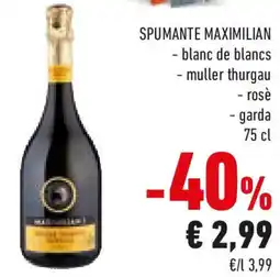 Conad Spumante MAXIMILIAN offerta