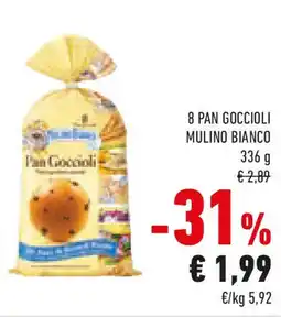 Conad 8 pan goccioli MULINO BIANCO offerta