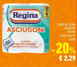 Conad Carta da cucina asciugoni REGINA offerta