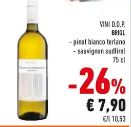 Conad Vini d.o.p. BRIGL offerta