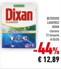 Conad Detersivo lavatrice DIXAN classico offerta