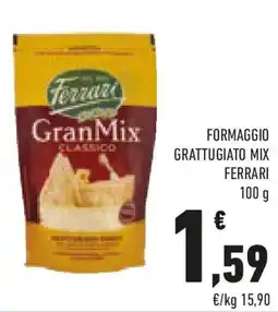 Conad Formaggio grattugiato mix FERRARI offerta