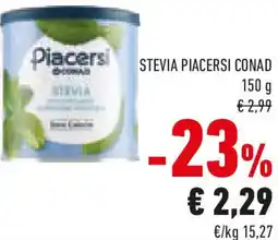 Conad Stevia piacersi CONAD offerta