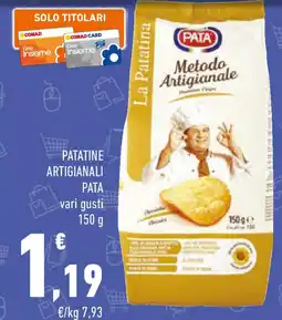 Conad Patatine artigianali PATA offerta