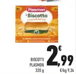 Conad Biscotti PLASMON offerta