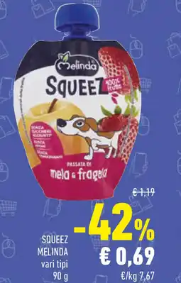 Conad Squeez MELINDA vari tipi offerta